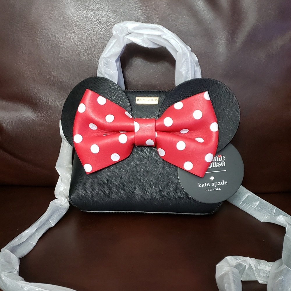 Kate Spade minnie mouse mini maise NEW!
